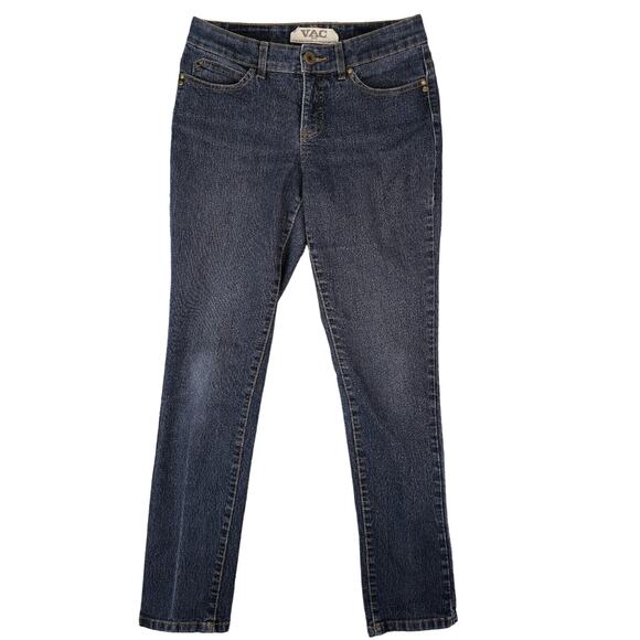 Nine West Jeans Womens 6 Blue Vac Freedom Skinny Denim Cotton Stretch Casual - Picture 1 of 11